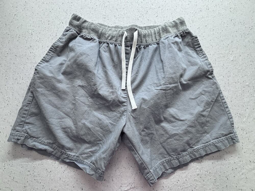 Chubbies The Steel Grays Originals Menβs Large Shorts 5.5β Inseam Gray Cotton